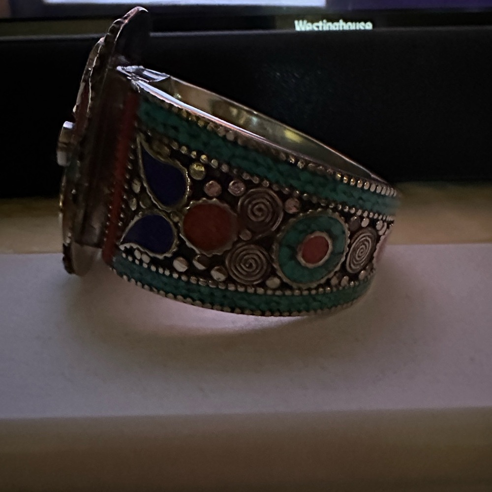 Bohemian Silver and Turquoise Ring